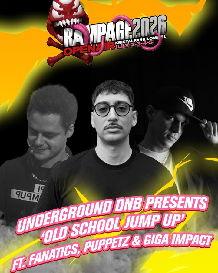 Underground DNB presents: "OLD SCHOOL JUMP UP" ft. Fanatics, Puppetz & Giga Impact - DRUM & BASS - SUNDAY