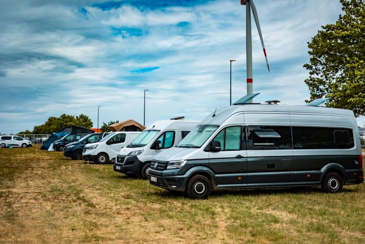 Camping with a camper