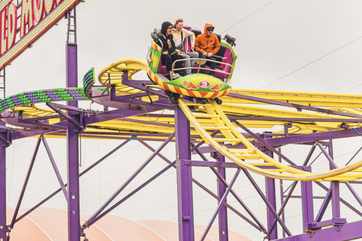 The Wild Mouse Rollercoaster