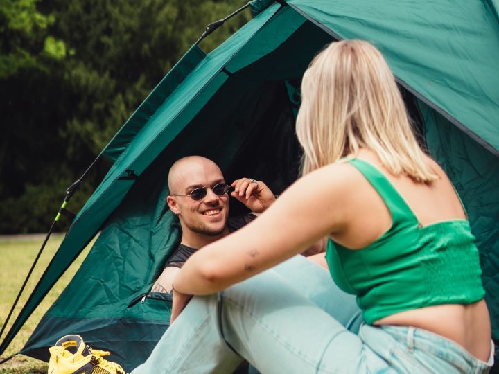 Rent A tent + Air Mattress - Hire 2P