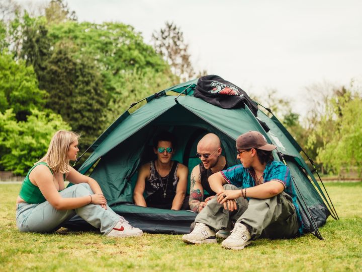 Rent A Tent + Air Mattress - Hire 2 x 2P