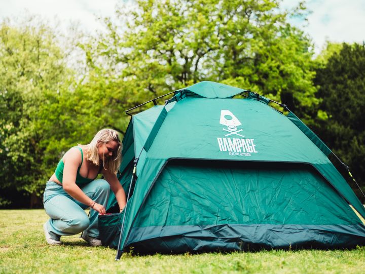 Rent A Tent + Air Mattress - Hire 1P