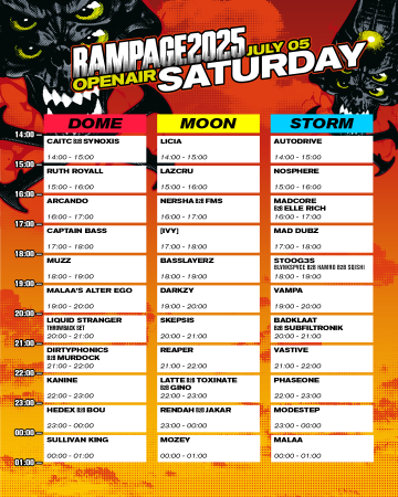 SATURDAY 1