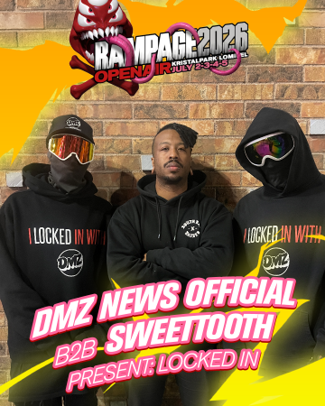DMZ News Official b2b Sweettooth present: locked in  - DUBSTEP - FRIDAY