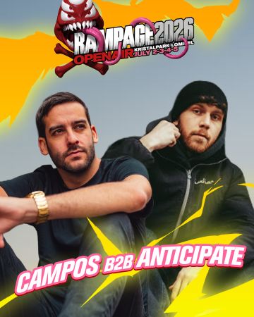 Campos b2b Anticipate - DRUM & BASS - SATURDAY